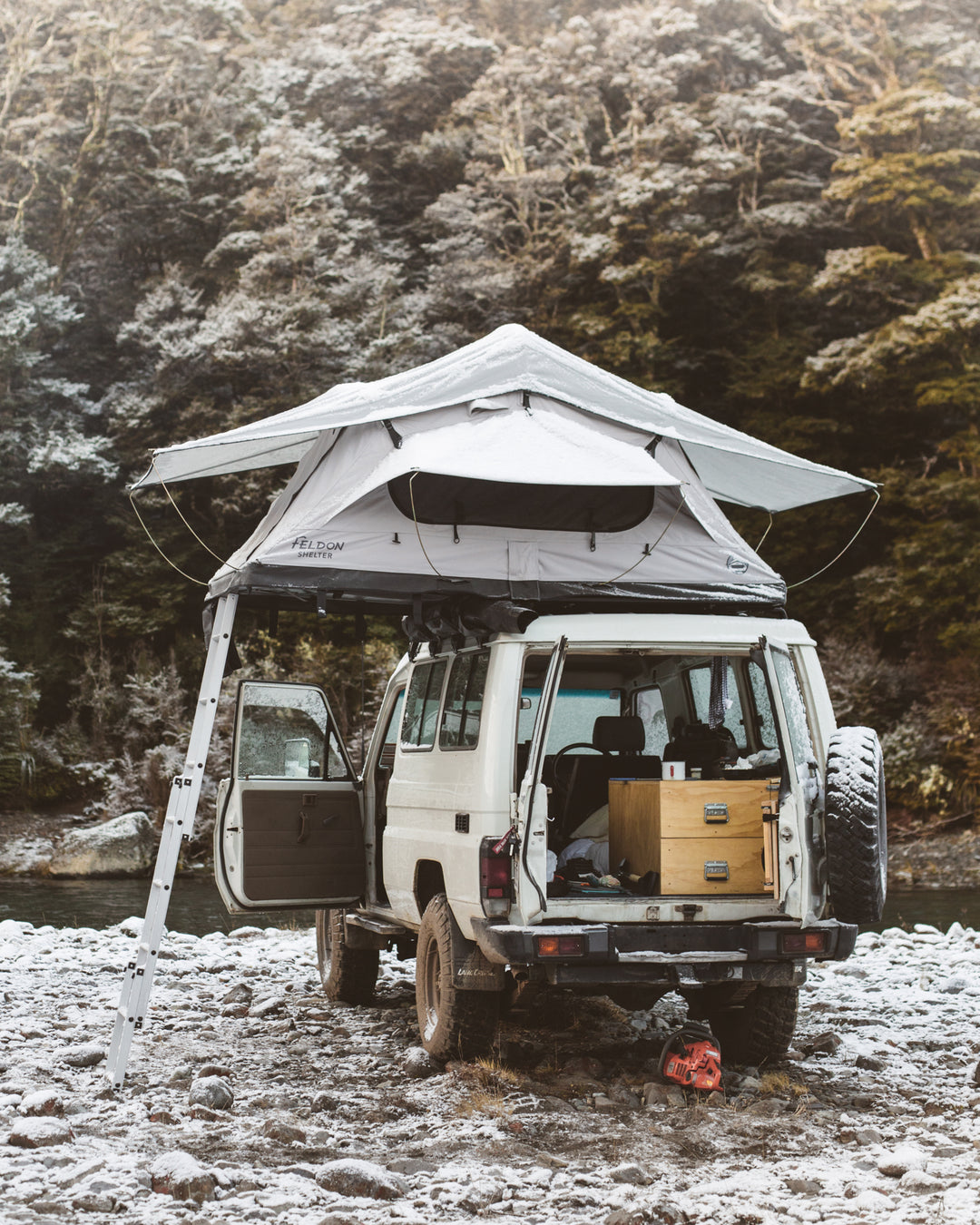 feldon shelter roof top tent Crow's Nest Regular - Grey