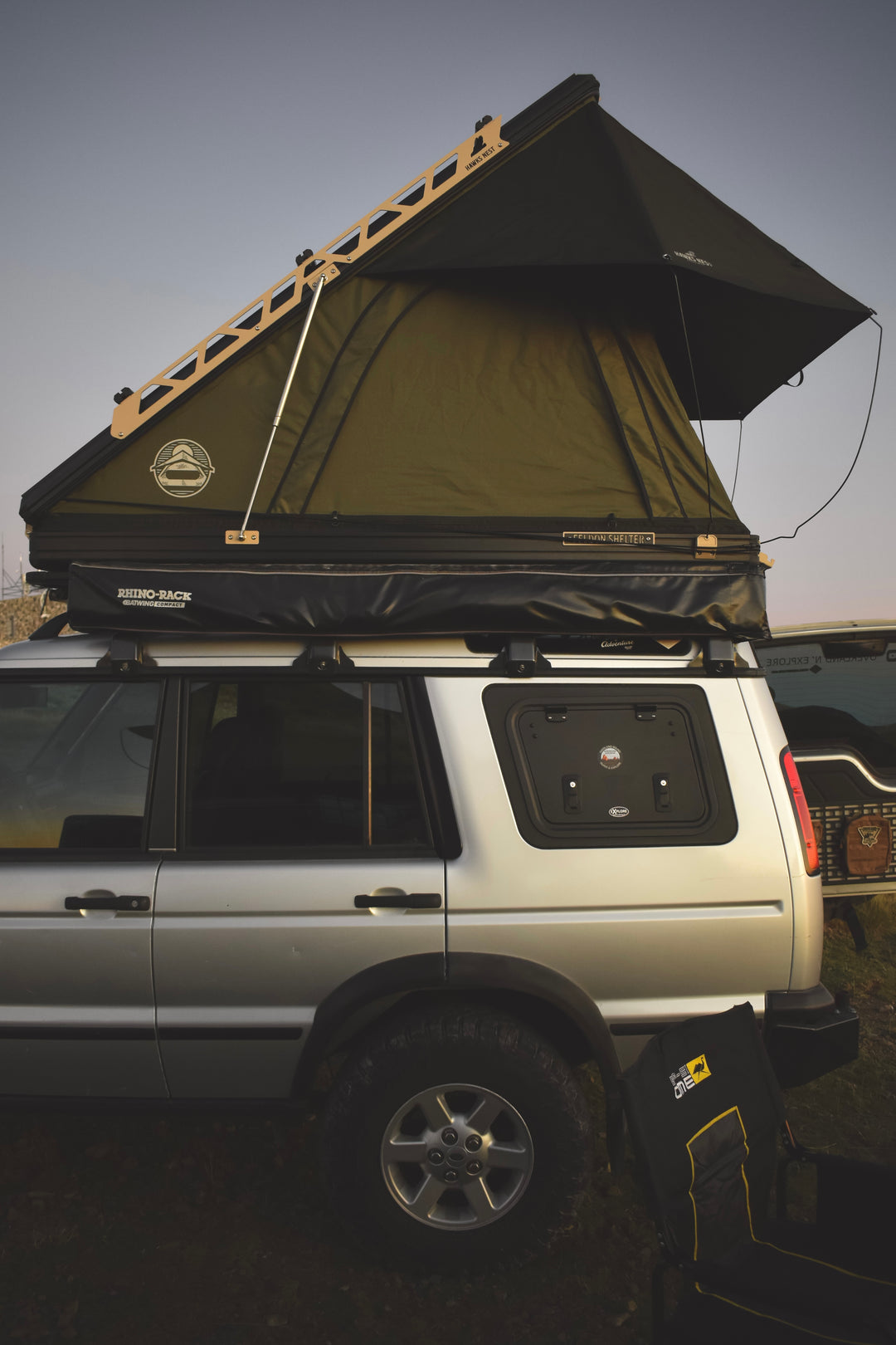 discovery 2 roof tent Hawks Nest V2 - Standard (Green)