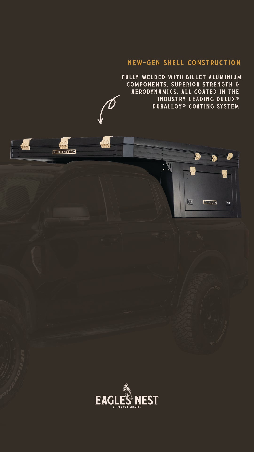 Eagle's nest Canopy Camper - Toyota Hilux