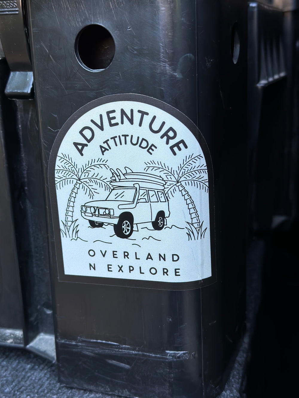 Adventure Attitude Sticker