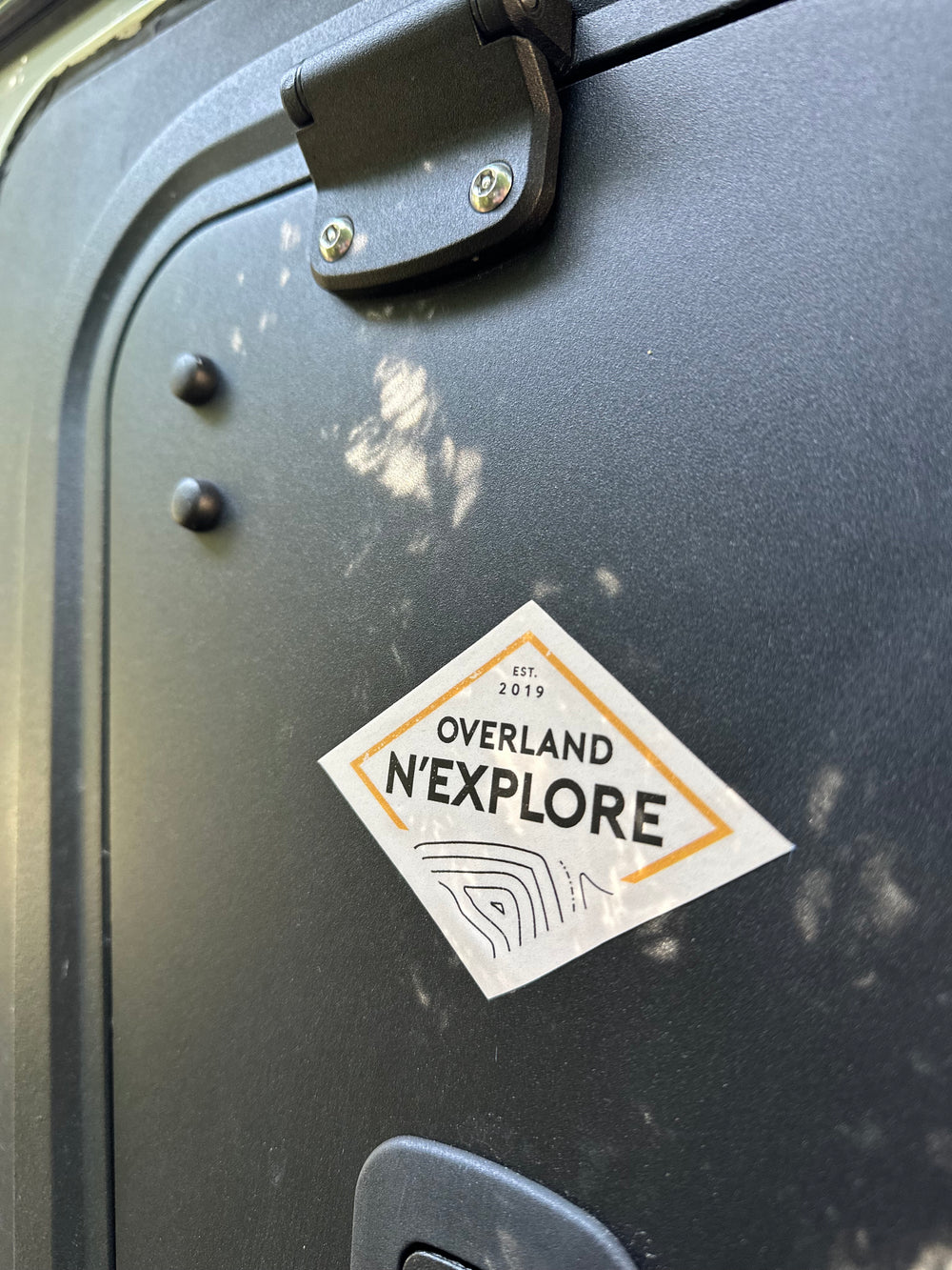 Overland N' Explore sticker