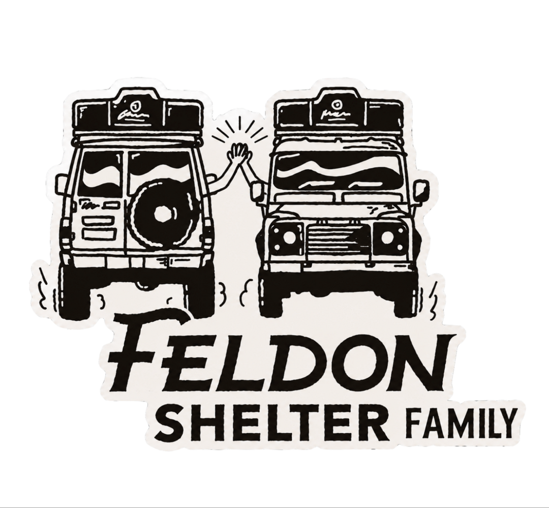 Feldon Shelter Family Sticker