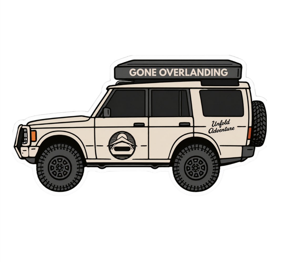 Gone Overlanding Sticker